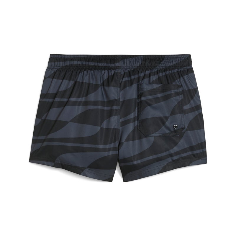 PUMA Mens Black Swim Shorts - Image 2